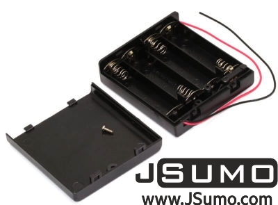 Jsumo - Battery Holder 4 x AA with Cover and Switch (1)