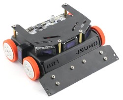BB1 Midi Sumo Robot Kit (15x15cm - Assembled) - Thumbnail