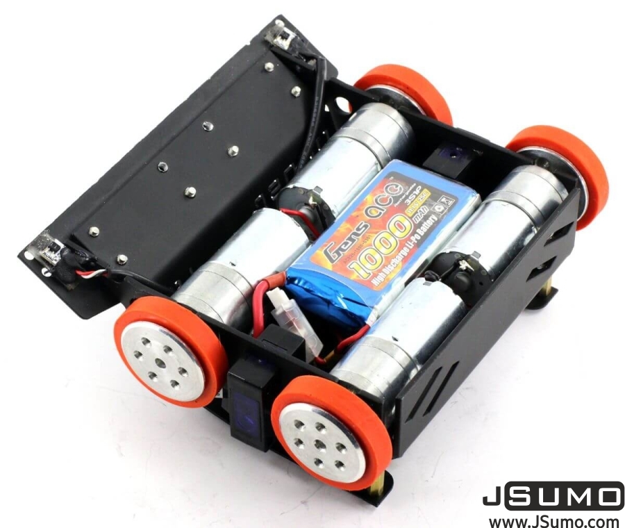BB1 Midi Sumo Robot Kit (15x15cm - Assembled)
