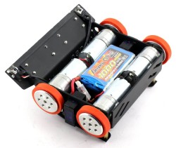 BB1 Midi Sumo Robot Kit (15x15cm - Assembled) - Thumbnail