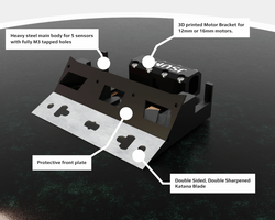 Blackmagic CNC Machined Steel Chassis - Thumbnail