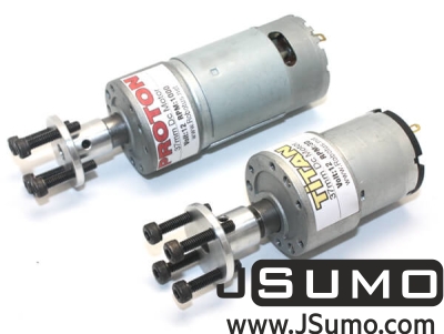 Jsumo - CNC Machined Mounting Hubs (6mm Hole - Pair) (1)