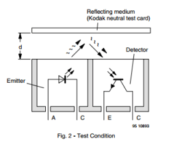 Vishay - CNY70 Transistor Output Reflected Light Detector (1)
