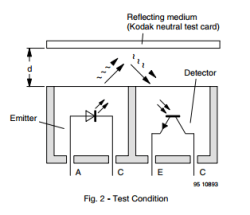 CNY70 Transistor Output Reflected Light Detector - Thumbnail