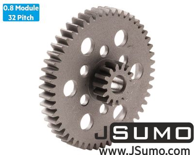 Jsumo - Concentric Ultra Light Double Gear (0,8 Module 14T- 50T) Ø5mm