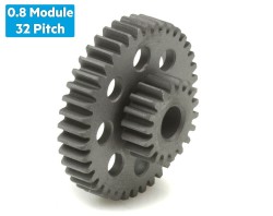 Jsumo - Concentric Ultra Light Double Gear (0,8 Module 18T- 40T) Ø6mm