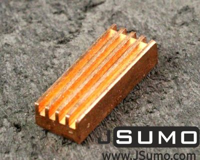 Jsumo - Copper Heatsink 22x8x5mm
