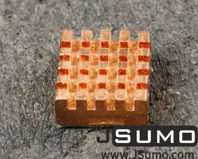 Jsumo - Copper Heatsink 13x12x5mm