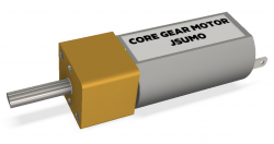 Core Dc Motor (6V 750RPM) - Thumbnail