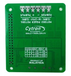 Cytron 2x10A Motor Driver HAT For Rasberry PI - Thumbnail