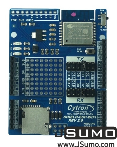 Cytron ESP8266 WiFi Shield