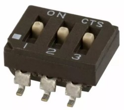 CST - Dipswitch SMD 3 Pos.
