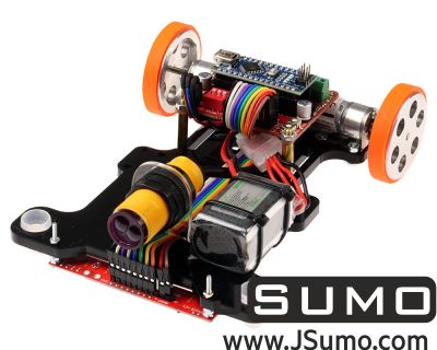 Jsumo - Drag Racer- Line Follower Robot Kit (Unassembled) (1)