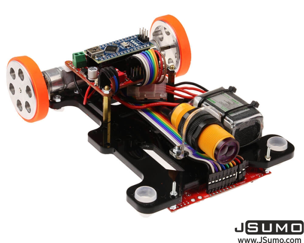 Drag Racer- Line Follower Robot Kit (Unassembled) Price Jsumo