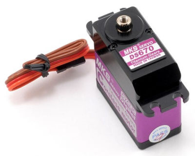 MKS - DS670 Titanium Gear High Speed Digital Servo