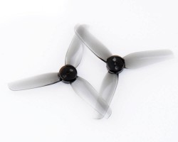 Durable Propeller T65mmx3 Light Grey Poly Carbonate(2CW - 2CCW) - Thumbnail