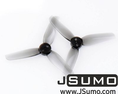  - Durable Propeller T65mmx3 Light Grey Poly Carbonate(2CW - 2CCW) (1)