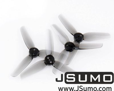  - Durable Propeller T65mmx3 Light Grey Poly Carbonate(2CW - 2CCW)