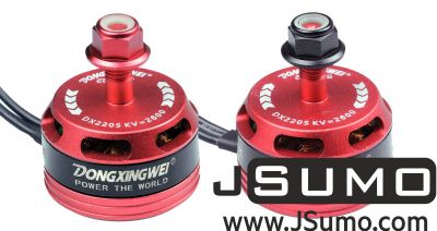  - DX2205 2600KV CW/CCW Racing Brushless Motor Set