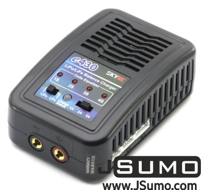  - E430 AC Input 3Amp 30Watts LiPo (2S-4S) Charger (1)