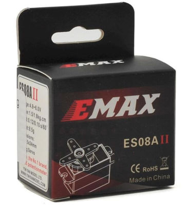 Emax - ES08A II Micro Servo Motor (1)