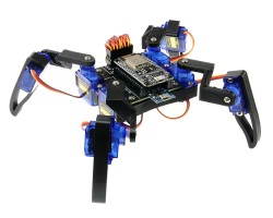ESP Based Wifi Spider Robot Kit (Unassembled) - Thumbnail