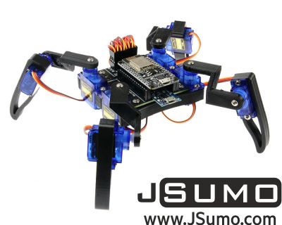  - ESP Based Wifi Spider Robot Kit (Unassembled)