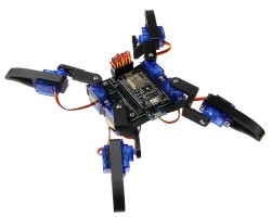 ESP Based Wifi Spider Robot Kit (Unassembled) - Thumbnail