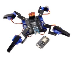 ESP Based Wifi Spider Robot Kit (Unassembled) - Thumbnail