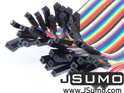 Jsumo - Female - Female Jumper Cable - 300 mm - 30cm 40 Pin (1)