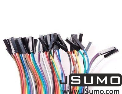 Jsumo - Female Male Jumper Cable 300mm 30CM (1)