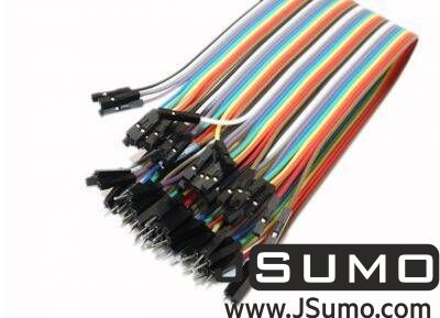Jsumo - Female Male Jumper Cable 300mm 30CM