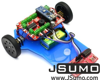 Jsumo - Mini LineBot Arduino Based Line Follower Robot Kit