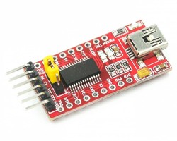 FT232RL USB 3.3V/5.5V to TTL Converter Module - Thumbnail