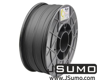 Fuji Filaments - Fuji Dark Grey PLA Plus Filament 1.75mm PLA+ 1KG