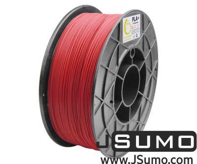 Fuji Filaments - Fuji Dark Red PLA Plus Filament 1.75mm PLA+ 1KG
