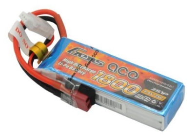 Gens Ace - Gens Ace 1800mAh 7.4V 25C 2S1P LiPo Battery