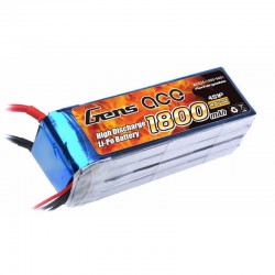 GENSACE 4S 14.8V 1800Mah 25C LiPo Battery - Thumbnail