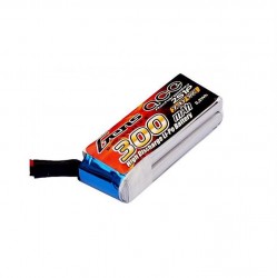 GENSACE 7,4V 2S 300Mah 30C Micro Lipo Battery (For Mini Sumo Robots) - Thumbnail