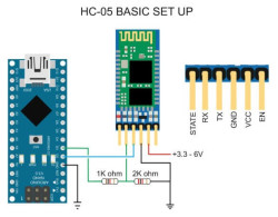 HC-05 Bluetooth Module (Serial Transceiver Module) - Thumbnail