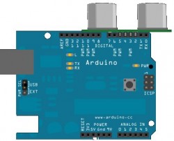 HC-SR04 Cheap Ultrasonic Sensor - Thumbnail