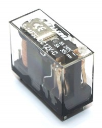 HELISHUN DPDT Relay 12V - 5A Drive @30V - Thumbnail