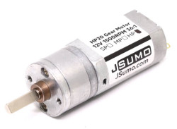 HP20 12V 1500 Rpm 12:1 High Power DC Motor - Thumbnail