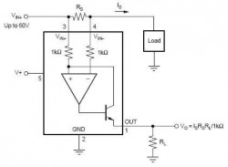 INA139 High Side Current Monitor 2,7V - 40V - Thumbnail