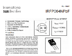 IRFP260N High Power Mosfet 200V 50A - Thumbnail