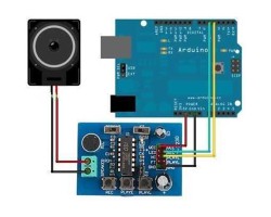 ISD1820 Recording Module w/Microphones & Loudspeaker - Thumbnail