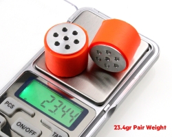JS2622 Aluminum-Silicone Wheel Pair - Thumbnail