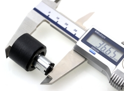 JS2622S Steel-Silicone Wheel Pair (26mm Diameter) - Thumbnail