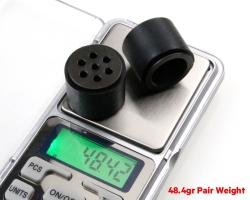 JS2622S Steel-Silicone Wheel Pair (26mm Diameter) - Thumbnail