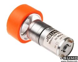 JS4320 Aluminum - Silicone Wheel Pair (43mm x 20mm) Pair (4mm Hole) - Thumbnail